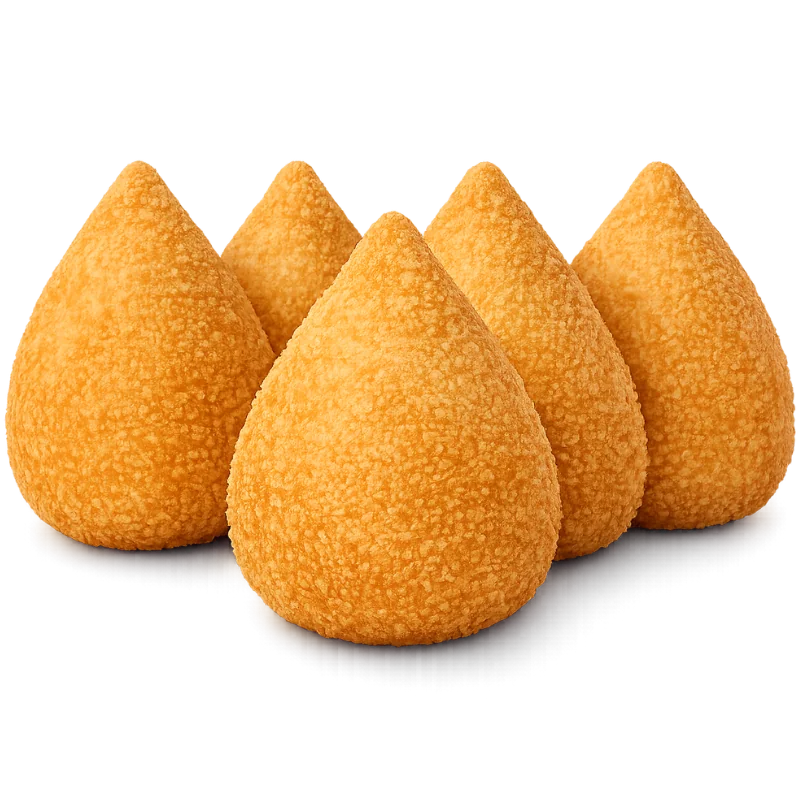 Coxinhas douradas